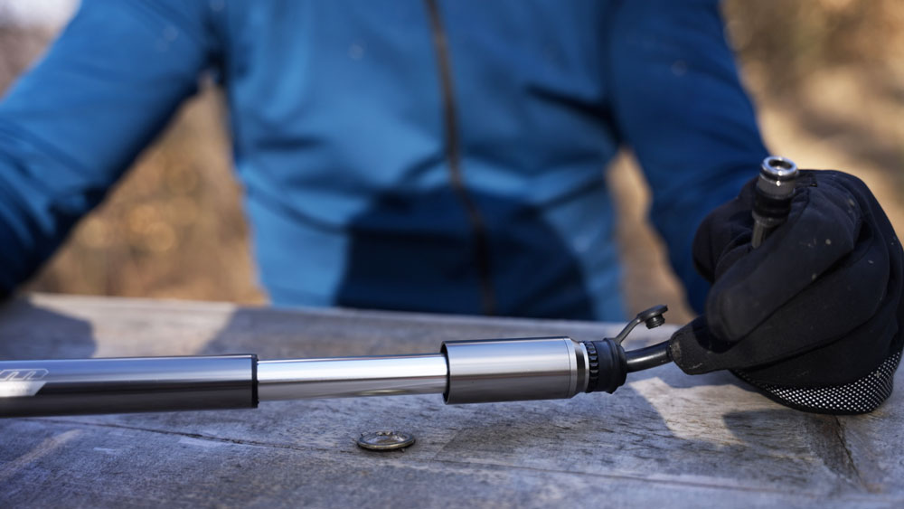 Mini pumpa na bicykel CTM Straw